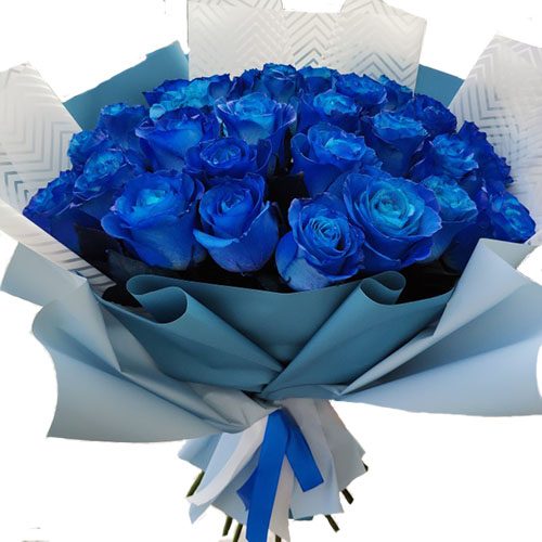 букет 33 синие розы