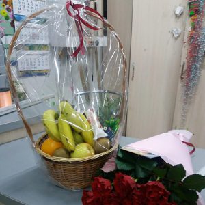 фрукты в корзине с доставкой в Николаеве фото товара