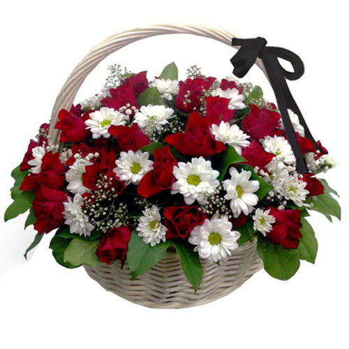 корзина цветов на похороны в Николаеве